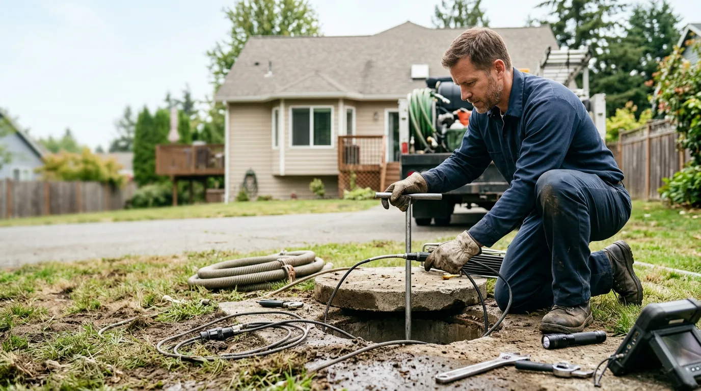 Septic Tank Pumping in Kents Hill, ME